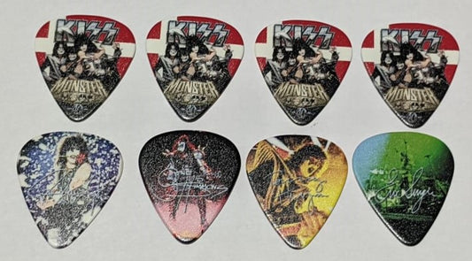 KISS 2012-2013 Monster World Tour DENMARK Commemorative City Guitar Picks