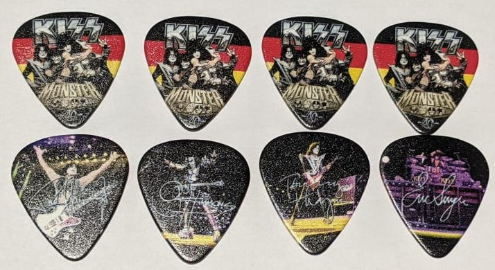 KISS 2012-2013 Monster World Tour GERMANY Commemorative City Guitar Picks