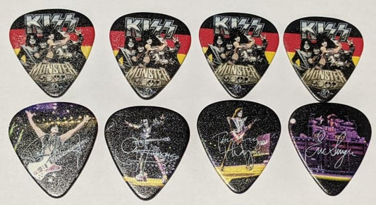 KISS 2012-2013 Monster World Tour GERMANY Commemorative City Guitar Picks