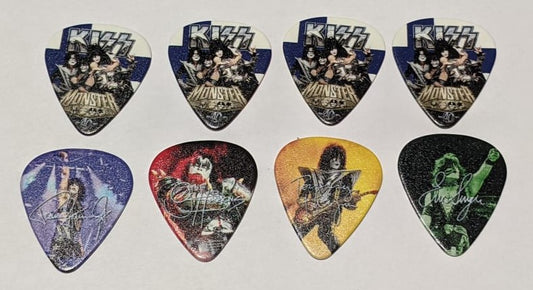 KISS 2012-2013 Monster World Tour FINLAND Commemorative City Guitar Picks