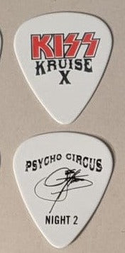 KISS Kruise X Night 2 Guitar Picks