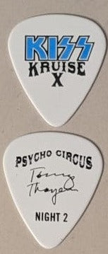 KISS Kruise X Night 2 Guitar Picks