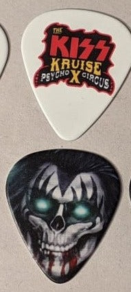 KISS Kruise X SKULLS/ZOMBIES Guitar Picks