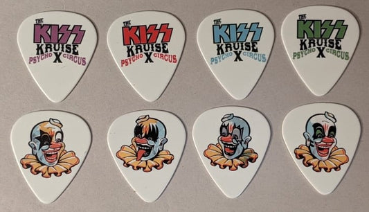 KISS Kruise X CLOWNS Guitar Picks