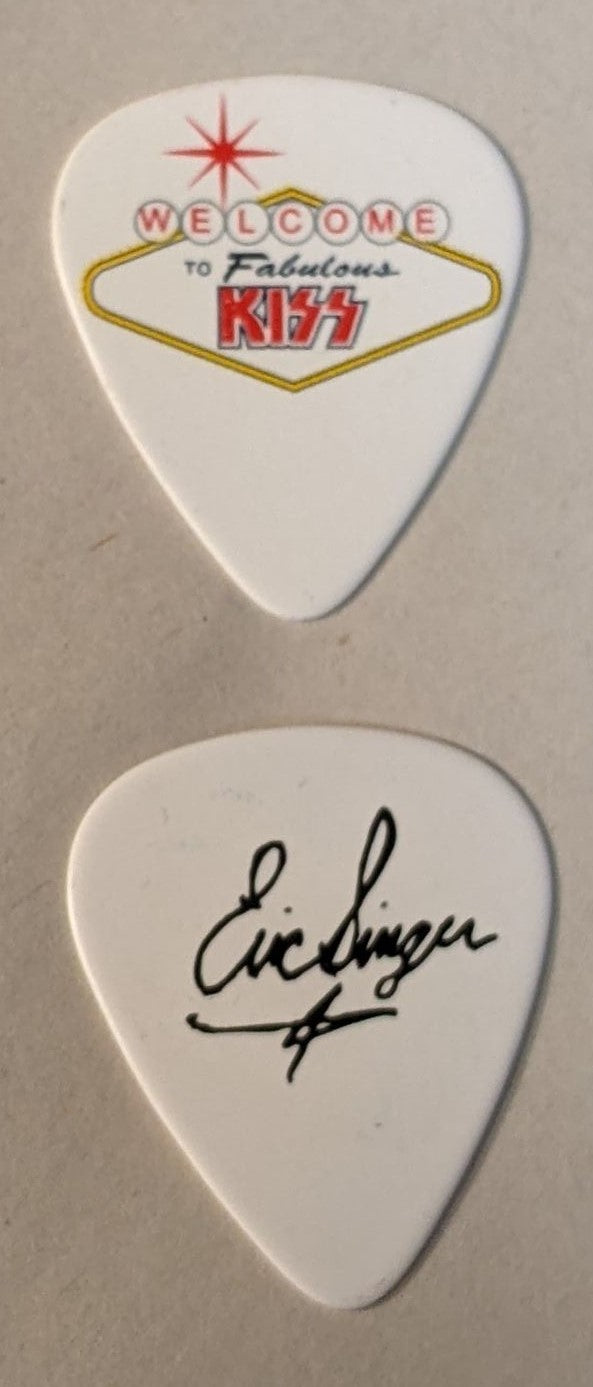 2014 KISS Rocks Vegas Eric Singer Pick