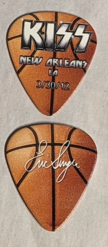 KISS 2012 The Tour New Orleans March 30th 2012 NCAA Guitar Picks