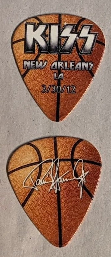 KISS 2012 The Tour New Orleans March 30th 2012 NCAA Guitar Picks