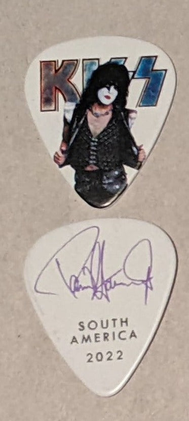 KISS 2022 End of the Road SOUTH AMERICA Tour INDIVIDUAL PICTURES Guitar Picks