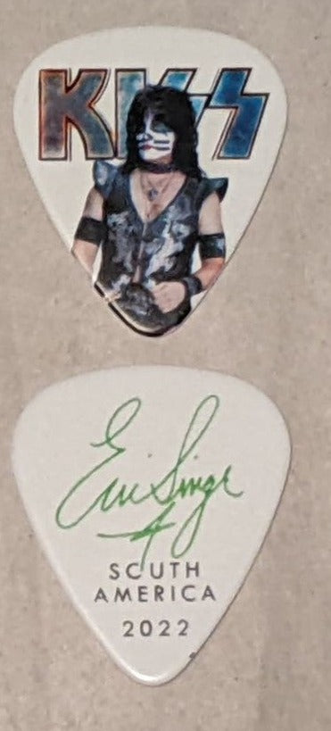 KISS 2022 End of the Road SOUTH AMERICA Tour INDIVIDUAL PICTURES Guitar Picks