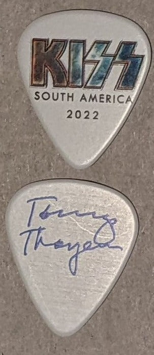 KISS 2022 End of the Road SOUTH AMERICA Tour LOGO Guitar Picks