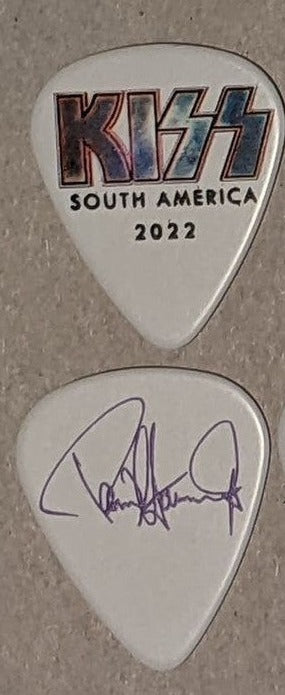 KISS 2022 End of the Road SOUTH AMERICA Tour LOGO Guitar Picks