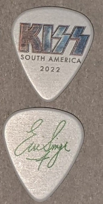 KISS 2022 End of the Road SOUTH AMERICA Tour LOGO Guitar Picks