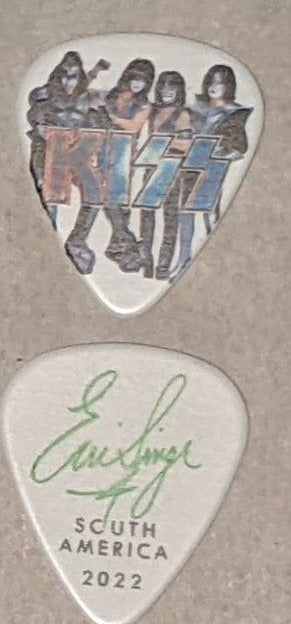 KISS 2022 End of the Road SOUTH AMERICA Tour PORTRAIT Guitar Picks