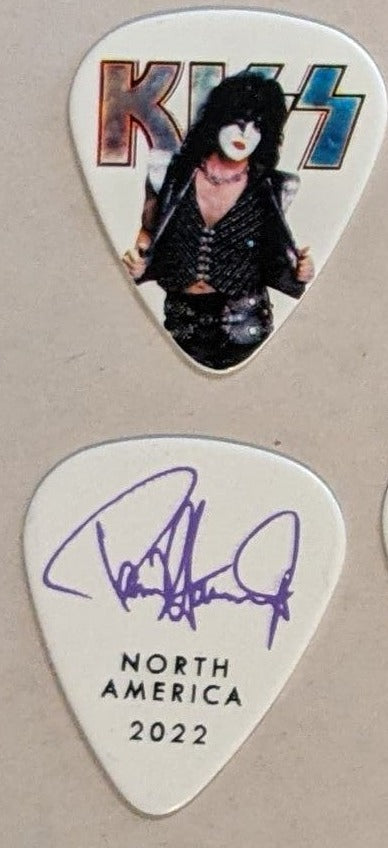 KISS 2022 End of the Road USA NORTH AMERICA Tour INDIVIDUAL PICTURES Guitar Picks