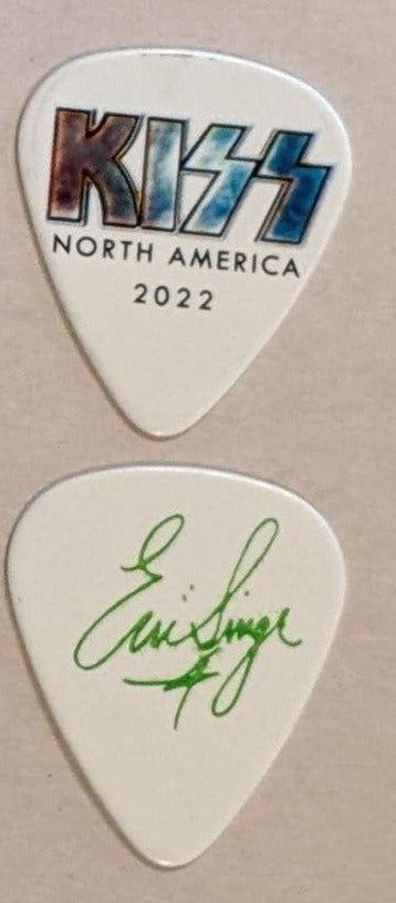 KISS 2022 End of the Road USA NORTH AMERICA Tour LOGO Guitar Picks