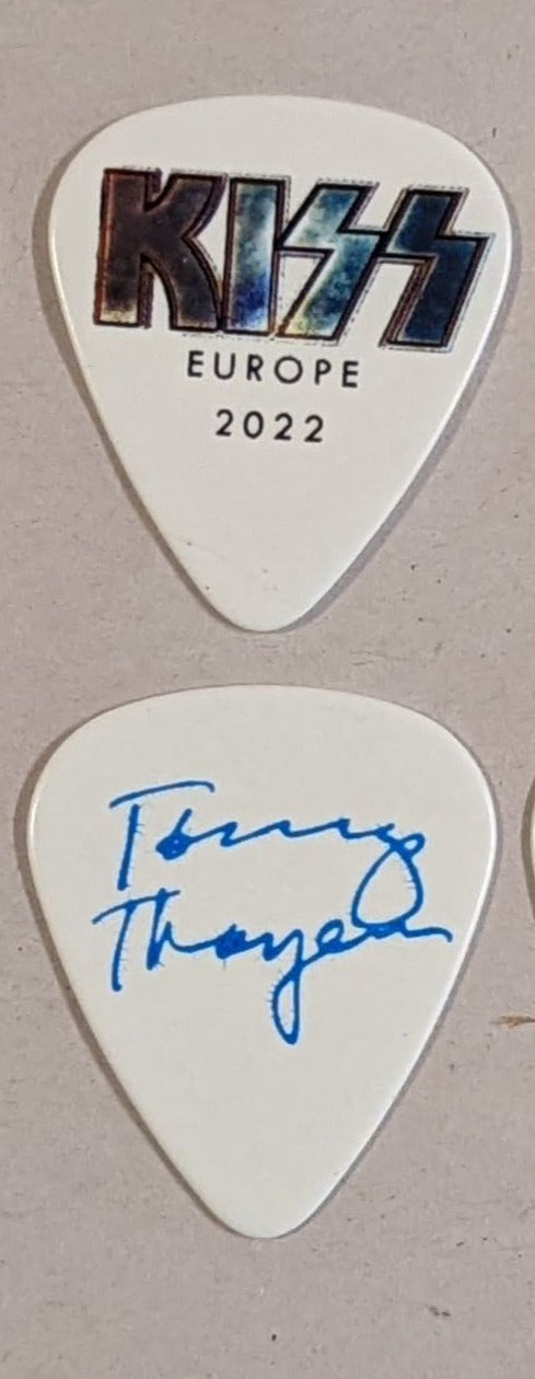 KISS 2022 End of the Road EUROPE Tour LOGO Guitar Picks