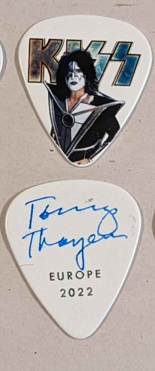 KISS 2022 End of the Road EUROPE Tour INDIVIDUAL PICTURES Guitar Picks