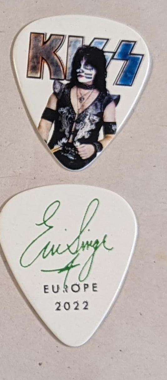 KISS 2022 End of the Road EUROPE Tour INDIVIDUAL PICTURES Guitar Picks