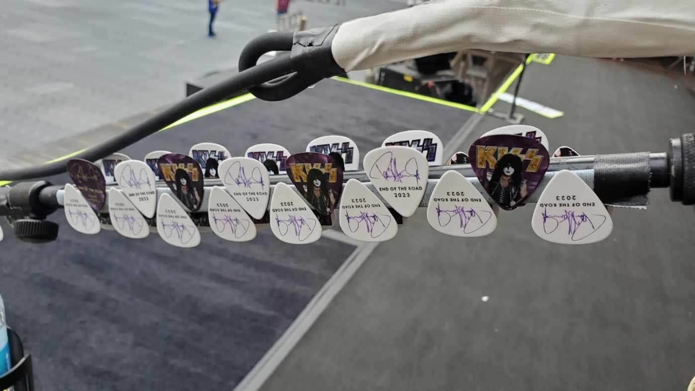 KISS 2023 End of the Road Tour SOUTH AMERICA Guitar Picks