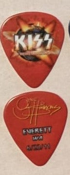 KISS 2011 HSOE EVERETT 6-23-2011 City Guitar Picks