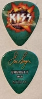 KISS 2011 HSOE EVERETT 6-23-2011 City Guitar Picks