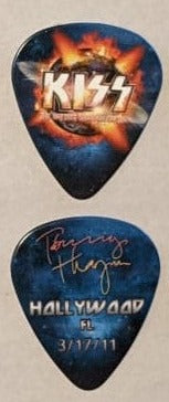 KISS 2011 HSOE HOLLYWOOD 3-17-2011 City Guitar Picks