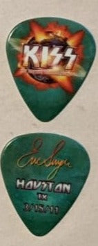 KISS 2011 HSOE HOUSTON 3-15-2011 City Guitar Picks