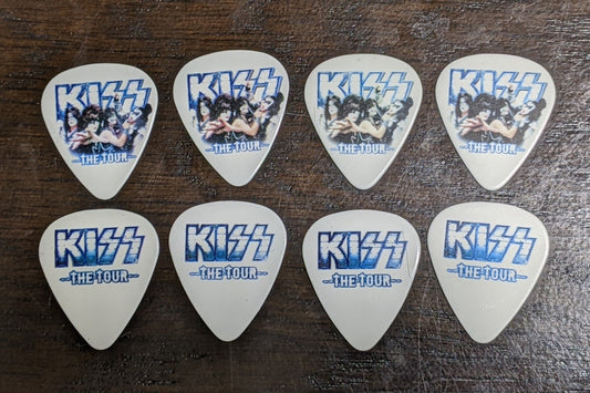 KISS 2012 The Tour Set of 8 Guitar Picks
