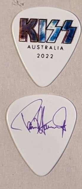 KISS 2022 End of the Road AUSTRALIA Tour LOGO Guitar Picks