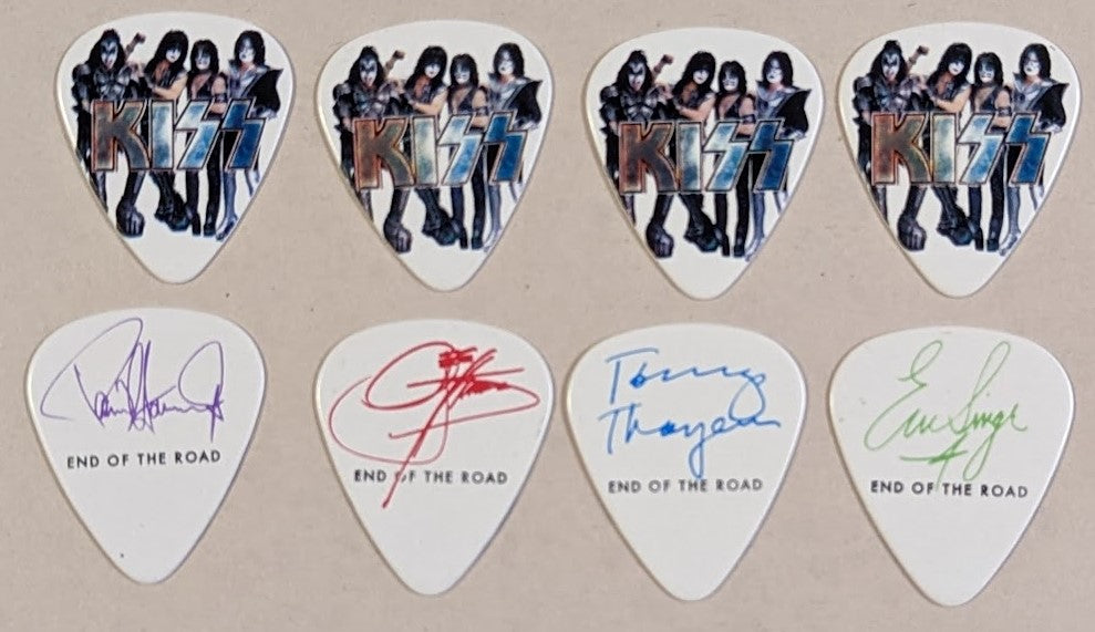 KISS 2022 End of the Road Tour PORTRAIT Guitar Picks