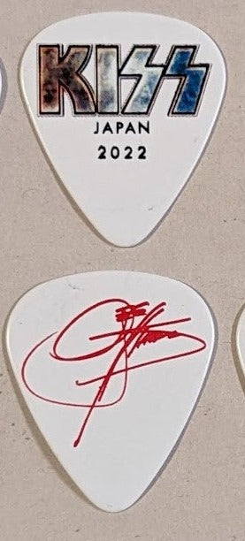 KISS 2022 End of the Road JAPAN Tour LOGO Guitar Picks