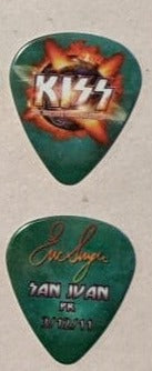 KISS 2011 HSOE SAN JUAN PUERTO RICO 3-12-2011 City Guitar Picks