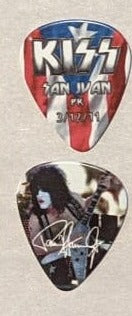 KISS 2011 HSOE SAN JUAN PUERTO RICO 3-12-2011 City Guitar Picks