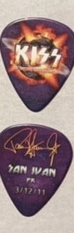 KISS 2011 HSOE SAN JUAN PUERTO RICO 3-12-2011 City Guitar Picks