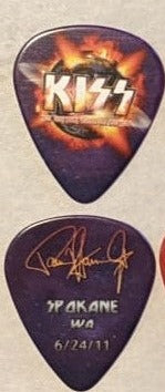 KISS 2011 HSOE SPOKANE 6-24-2011 City Guitar Picks