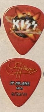 KISS 2011 HSOE SPOKANE 6-24-2011 City Guitar Picks