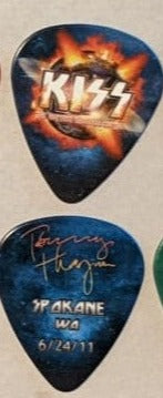 KISS 2011 HSOE SPOKANE 6-24-2011 City Guitar Picks