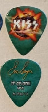 KISS 2011 HSOE SPOKANE 6-24-2011 City Guitar Picks
