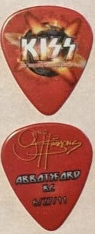 KISS 2011 HSOE ABBOTTSFORD 6-27-2011 City Guitar Picks