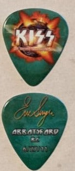 KISS 2011 HSOE ABBOTTSFORD 6-27-2011 City Guitar Picks