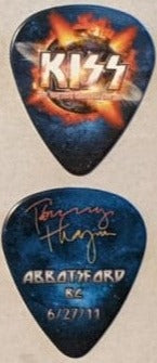 KISS 2011 HSOE ABBOTTSFORD 6-27-2011 City Guitar Picks