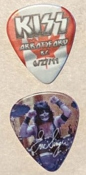 KISS 2011 HSOE ABBOTTSFORD 6-27-2011 City Guitar Picks