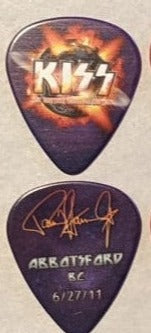 KISS 2011 HSOE ABBOTTSFORD 6-27-2011 City Guitar Picks