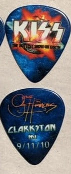 KISS 2010 HSOE CLARKSTON 9-11-10 City Guitar Picks