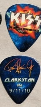KISS 2010 HSOE CLARKSTON 9-11-10 City Guitar Picks