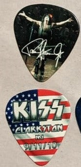 KISS 2010 HSOE CLARKSTON 9-11-10 City Guitar Picks
