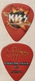 KISS 2011 HSOE DAWSON CREEK CANADA 6-30-2011 City Guitar Picks