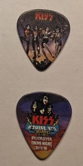 KISS Kruise VIII Theme Night Destroyer V1 Guitar Pick