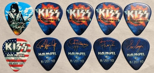 KISS 2010 HSOE HOLMDEL 8-20-10 City Guitar Picks