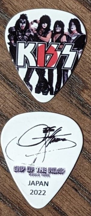 KISS 2022 End of the Road JAPAN Flag Guitar Picks
